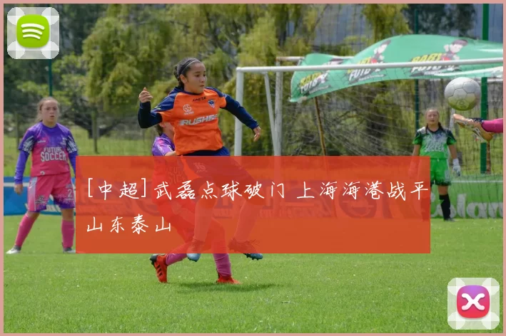 [中超]武磊点球破门 上海海港战平山东泰山