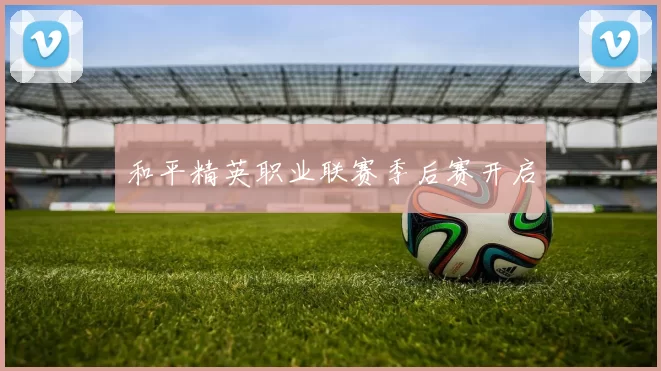 和平精英职业联赛季后赛开启